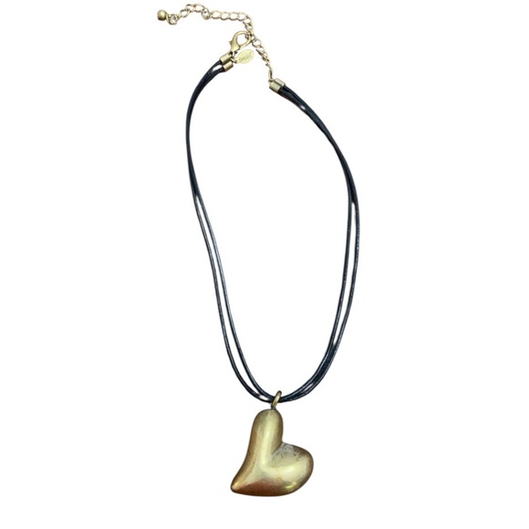 Chico's Jewelry - Chico’s Hanging Heart Necklace
